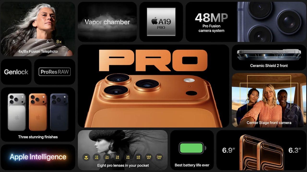 iPhone 17 Pro 系列